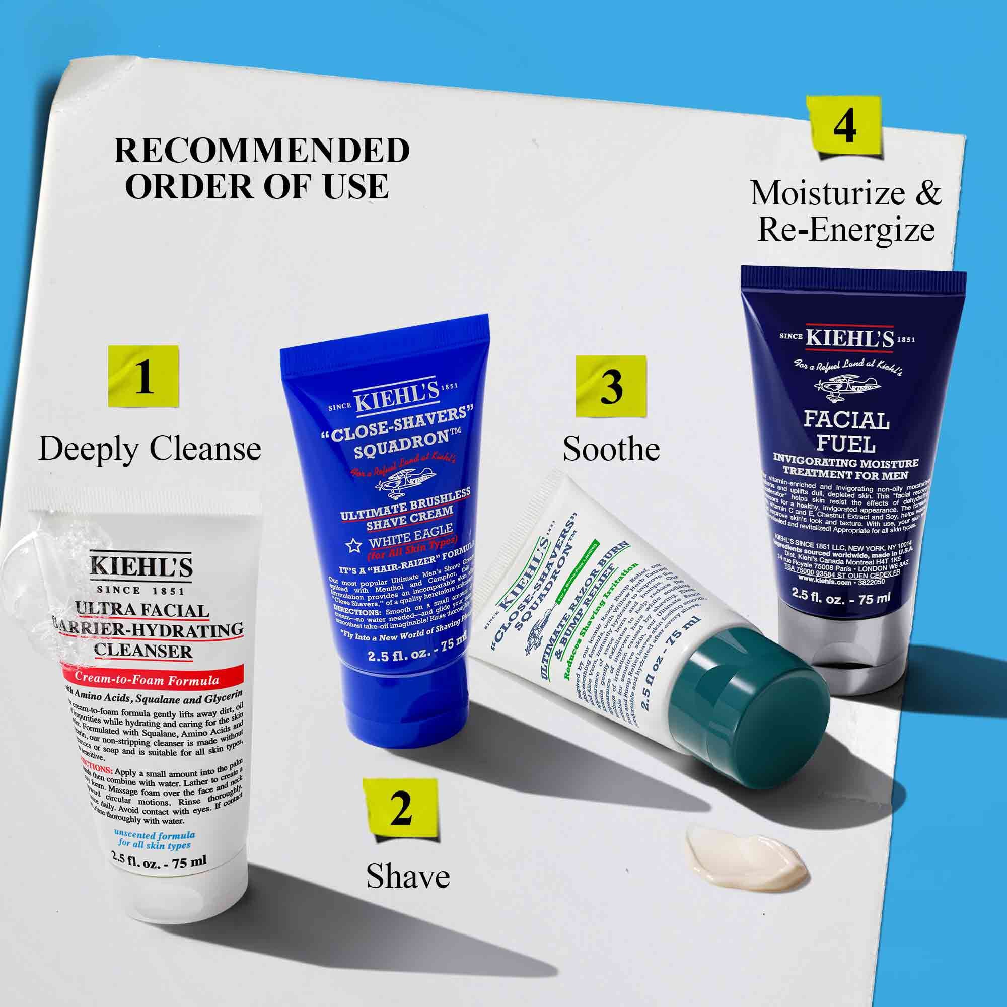 GET UP & GROOM​ - Skincare Set - Kiehl's